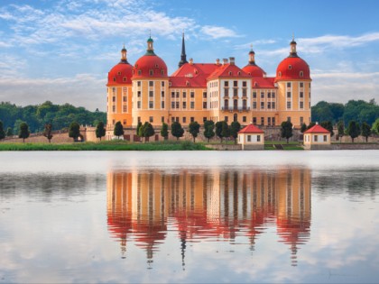 Foto: schlösser, burgen und paläste, andere plätze, Schloss Moritzburg, Sachsen