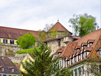 Foto: architektonische monumente, museen und ausstellungen, schlösser, burgen und paläste, Schloss Hohentübingen, Baden-Württemberg