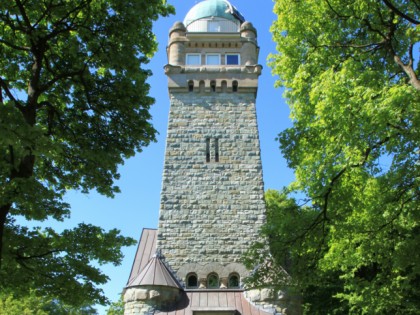 Foto: architektonische monumente, Der Bismarckturm in Remscheid, Nordrhein-Westfalen