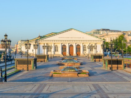 Foto: architektonische monumente, parks und unterhaltungsorte, Manegenplatz, Moskau