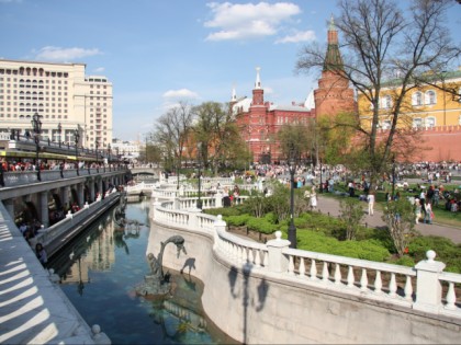 Foto: architektonische monumente, parks und unterhaltungsorte, Manegenplatz, Moskau