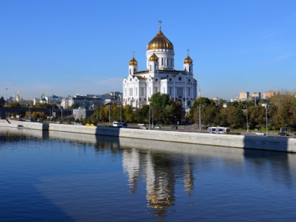 Foto: architektonische monumente, tempel und kultstätten, kathedralen und kirchen, Christ-Erlöser-Kathedrale, Moskau