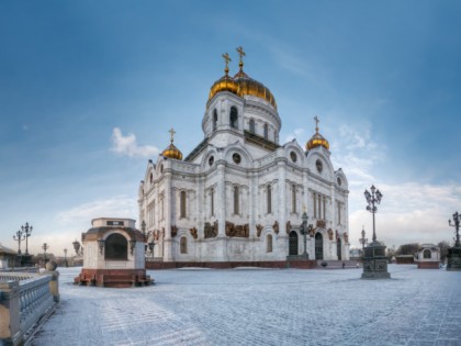 Foto: architektonische monumente, tempel und kultstätten, kathedralen und kirchen, Christ-Erlöser-Kathedrale, Moskau