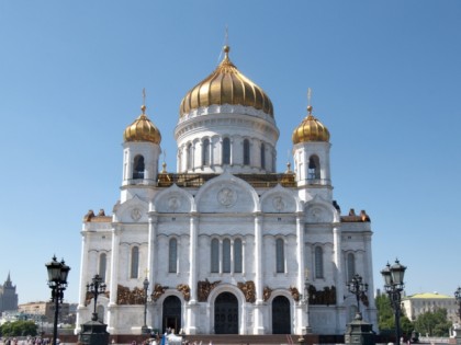 Foto: architektonische monumente, tempel und kultstätten, kathedralen und kirchen, Christ-Erlöser-Kathedrale, Moskau