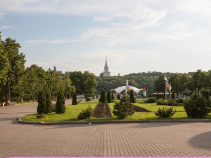 Foto: parks und unterhaltungsorte, andere plätze, Sperlingsberge, Moskau