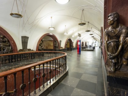 Foto: architektonische monumente, andere plätze, Moskauer Metro, Moskau