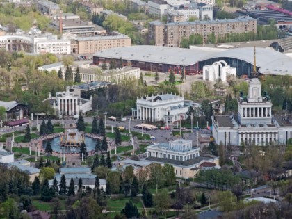 Foto: architektonische monumente, parks und unterhaltungsorte, andere plätze, WDNCh, Moskau