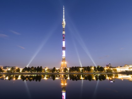 Foto: architektonische monumente, museen und ausstellungen, andere plätze,  Fernsehturm Ostankino, Moskau