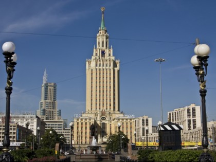 Foto: architektonische monumente, schlösser, burgen und paläste, Stalin-Hochhäuser, Moskau