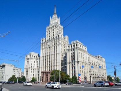 Foto: architektonische monumente, schlösser, burgen und paläste, Stalin-Hochhäuser, Moskau