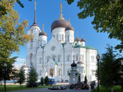 Foto: architektonische monumente, tempel und kultstätten, kathedralen und kirchen, andere plätze, Blagoweschenski-Kathedrale, Woronesch