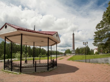 Foto: architektonische monumente, Obelisk „Europa-Asien“, Jekaterinburg