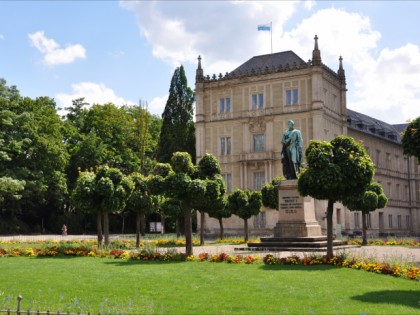 Foto: parks und unterhaltungsorte, schlösser, burgen und paläste, Schloss Ehrenburg & Hofgarten, Bayern