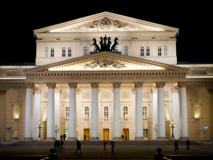 Foto: architektonische monumente, Bolschoi-Theater, Moskau