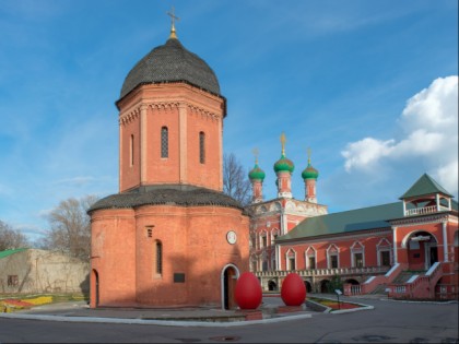 Foto: architektonische monumente, Hohe-Petrowski-Kloster, Moskau