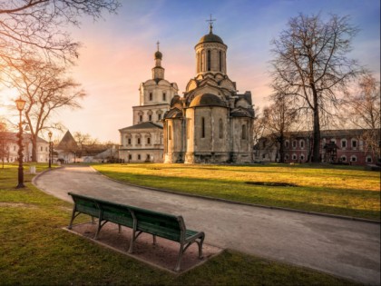 Foto: architektonische monumente, tempel und kultstätten, kloster, Andronikow-Kloster, Moskau