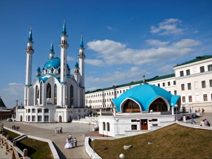 Foto: architektonische monumente, tempel und kultstätten, moscheen, andere plätze, Moschee Kul-Scharif, Kasan