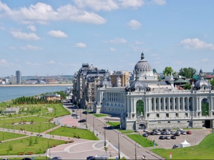 Foto: architektonische monumente, schlösser, burgen und paläste, andere plätze, Palast der Landwirte, Kasan