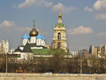 Foto: architektonische monumente, tempel und kultstätten, kloster, Nowospasski Kloster, Moskau