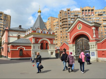 Foto: architektonische monumente, tempel und kultstätten, kloster, Mariä-Schutz-und-Fürbitte-Kloster, Moskau