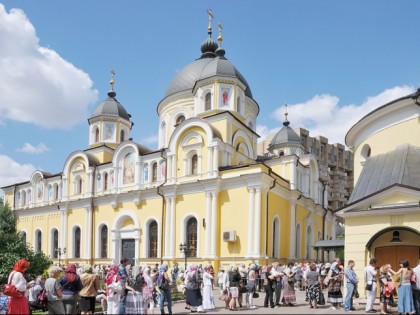 Foto: architektonische monumente, tempel und kultstätten, kloster, Mariä-Schutz-und-Fürbitte-Kloster, Moskau