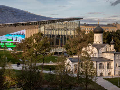 Foto: architektonische monumente, museen und ausstellungen, parks und unterhaltungsorte, Sarjadje Park, Moskau