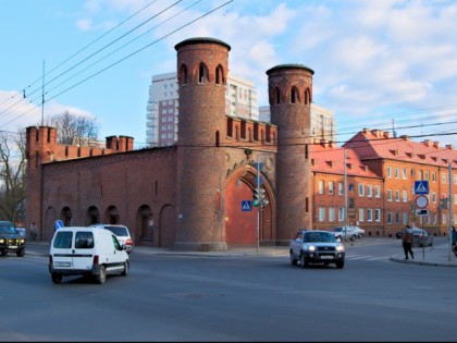 Foto: architektonische monumente, andere plätze, Sackheimer Tor, Kaliningrad