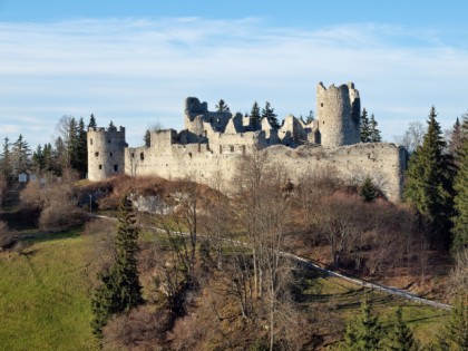 Foto: schlösser, burgen und paläste, andere plätze, Burgruine Eisenberg, Bayern