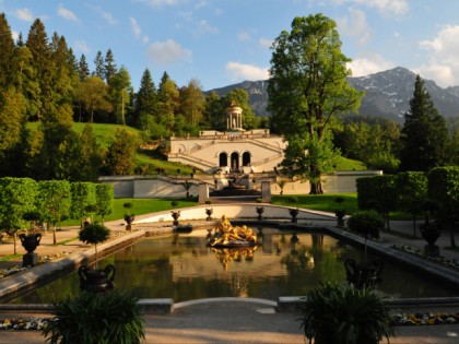 Foto: parks und unterhaltungsorte, schlösser, burgen und paläste, Schloss Linderhof, Bayern