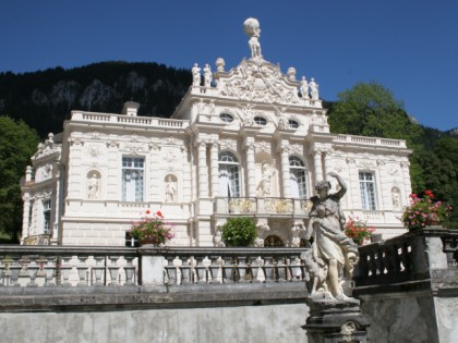 Foto: parks und unterhaltungsorte, schlösser, burgen und paläste, Schloss Linderhof, Bayern