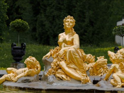 Foto: parks und unterhaltungsorte, schlösser, burgen und paläste, Schloss Linderhof, Bayern