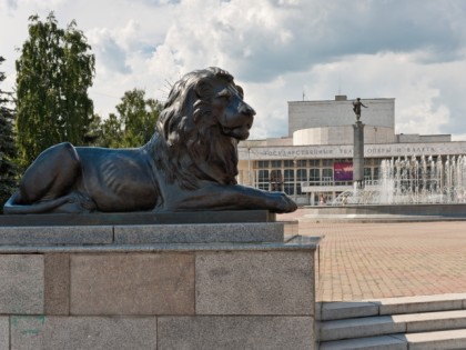 Foto: andere plätze, Theaterplatz, Krasnojarsk