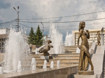 Foto: andere plätze, Theaterplatz, Krasnojarsk