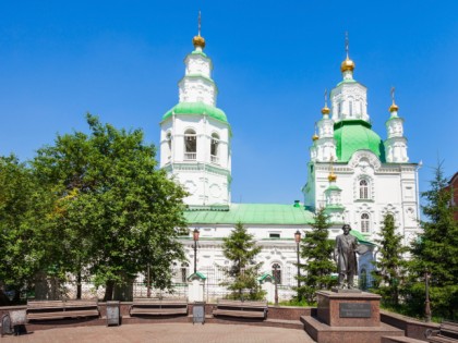 Foto: architektonische monumente, tempel und kultstätten, kathedralen und kirchen, andere plätze, Schutz-Kirche, Krasnojarsk