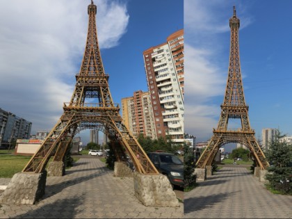 Foto: andere plätze, Eiffelturm, Krasnojarsk