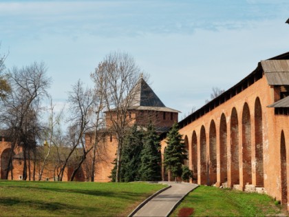 Foto: architektonische monumente, schlösser, burgen und paläste, andere plätze, Nishegoroder Kreml, Nischni Nowgorod