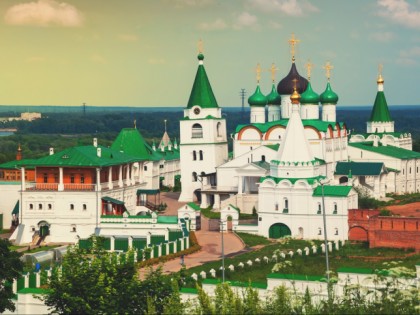 Foto: tempel und kultstätten, kloster, andere plätze, Wosnesenskij Höhlenkloster, Nischni Nowgorod