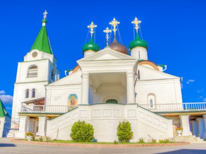 Foto: tempel und kultstätten, kloster, andere plätze, Wosnesenskij Höhlenkloster, Nischni Nowgorod