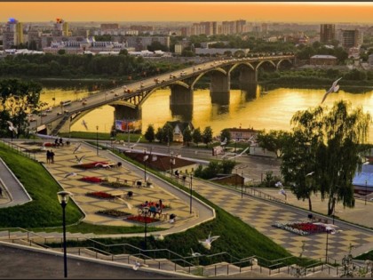 Foto: andere plätze, Fedorowski-Uferpromenade, Nischni Nowgorod