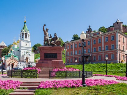 Foto: andere plätze, Minin und Posharskij-Platz, Nischni Nowgorod