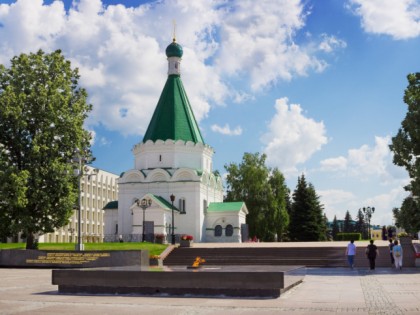 Foto: architektonische monumente, tempel und kultstätten, kathedralen und kirchen, andere plätze, Michailo-Archangelskij Kathedrale, Nischni Nowgorod