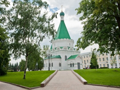 Foto: architektonische monumente, tempel und kultstätten, kathedralen und kirchen, andere plätze, Michailo-Archangelskij Kathedrale, Nischni Nowgorod