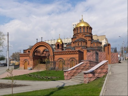 Foto: architektonische monumente, tempel und kultstätten, kathedralen und kirchen, andere plätze, Alexander-Newski-Kathedrale, Nowosibirsk