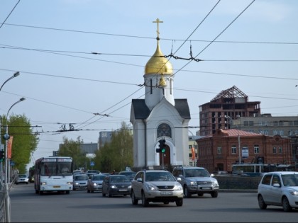 Foto: architektonische monumente, tempel und kultstätten, kathedralen und kirchen, andere plätze, Kapelle des Nikolaus von Myra, Nowosibirsk