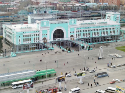 Foto: andere plätze, Bahnhof Nowosibirsk-Glawny, Nowosibirsk