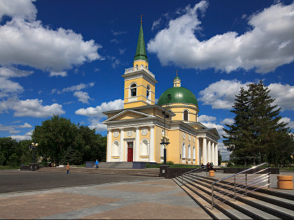 Foto: architektonische monumente, tempel und kultstätten, kathedralen und kirchen, andere plätze, St. Nikolaus-Kathedrale, Omsk