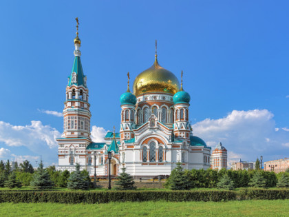 Foto: architektonische monumente, andere plätze, Entschlafens-Kathedrale, Omsk