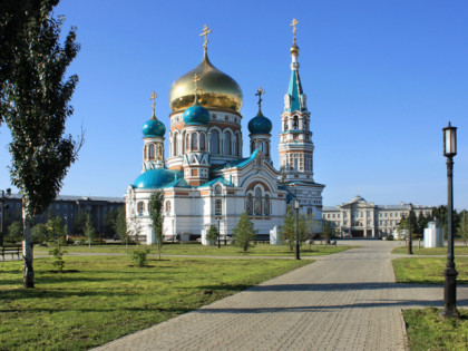 Foto: architektonische monumente, andere plätze, Entschlafens-Kathedrale, Omsk