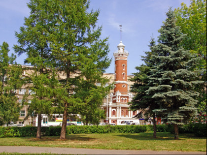 Foto: architektonische monumente, andere plätze, Feuerwachturm, Omsk