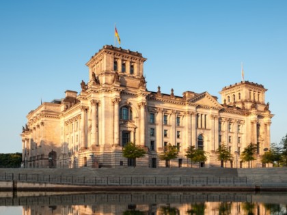 Foto: architektonische monumente, Reichstagsgebäude, Berlin